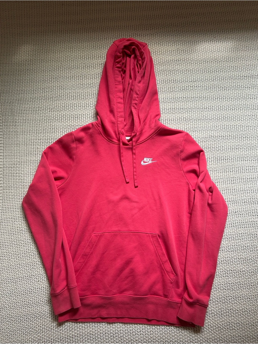 Nike Coral Hooded Pullover Sweatshirt